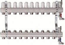 Коллекторная группа 1"x 10 ход. без расход. KB010 TIM ящ-2 шт