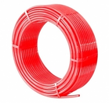 Труба (PE-X-b) TIM  16x2.0  кислород. защит.  (Красный) (100м) 