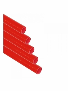 Труба (PE-X-b) TIM  16x2.0  кислород. защит.  (Красный) (11м) 