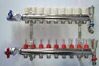 Коллекторная группа 1" x   9 ход. с расход. KA009 TIM ящ-2 шт