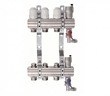 Коллекторная группа 1"x   3 ход. без расход. KB003 TIM ящ-2 шт