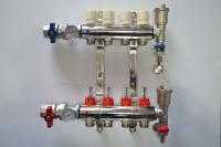 Коллекторная группа 1" x   4 ход. с расход. KA004 TIM ящ-2 шт