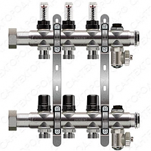 Коллекторная группа  1*  3 ход. с расход. нерж ZEISSLER   ящ-6 шт