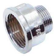 Переход  хром 1" х 3/4"   TIM     20/80