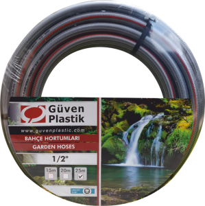 Шланг черный  1/2" GUVEN PLASTIK  (упаковка 50 м)