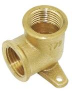 Уголок с креплением 1/2" гг   TIM     10/100