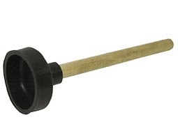 Вантуз Большой с дерев.ручкой   d140 мм    10/70/45