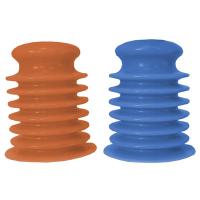 Вантуз "Гармошка" красный/ синий 1/15