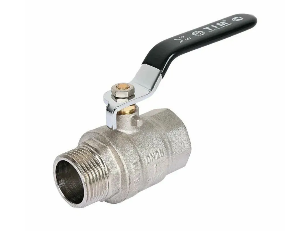 Кран шар НИК.  1" гшр TIM  6/24