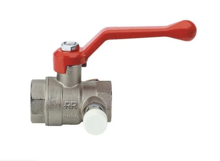 Кран шаровый с кран маевским  1"  RR  6/60