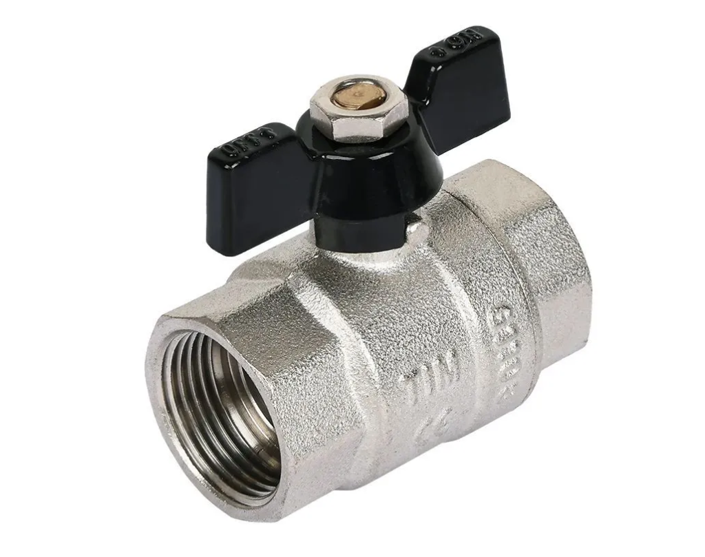 Кран шар НИК.  1" ггб  TIM  10/40