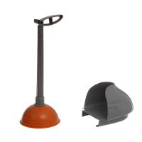 Вантуз Мега с подставкой оранжевый  1/12 