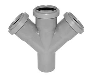 КРЕСТ  однопл.    50х50х50/45*  Политэк  1/40