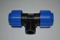 ПНД Тройник  32 x3/4 н. ТПК-АКВА 1/20