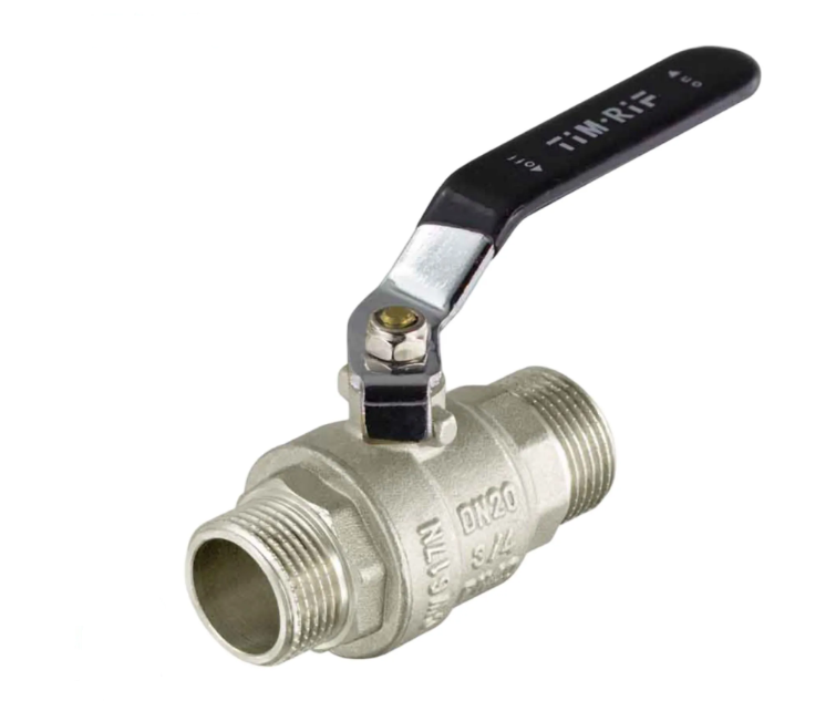 Кран шар НИК.  1" шшр TIM  6/24