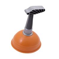 Вантуз пластик Г-обр. ручка (оранжевый) 1/9