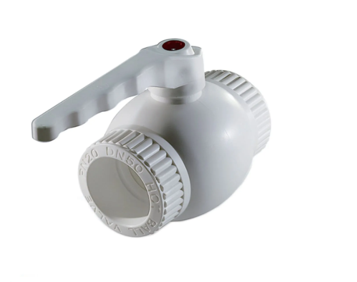 Кран шаровый (шар латунь) PPR d63 POLYTIM 