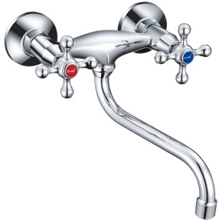 F4608 Смеситель д/кухни настен  FRAP 1/10