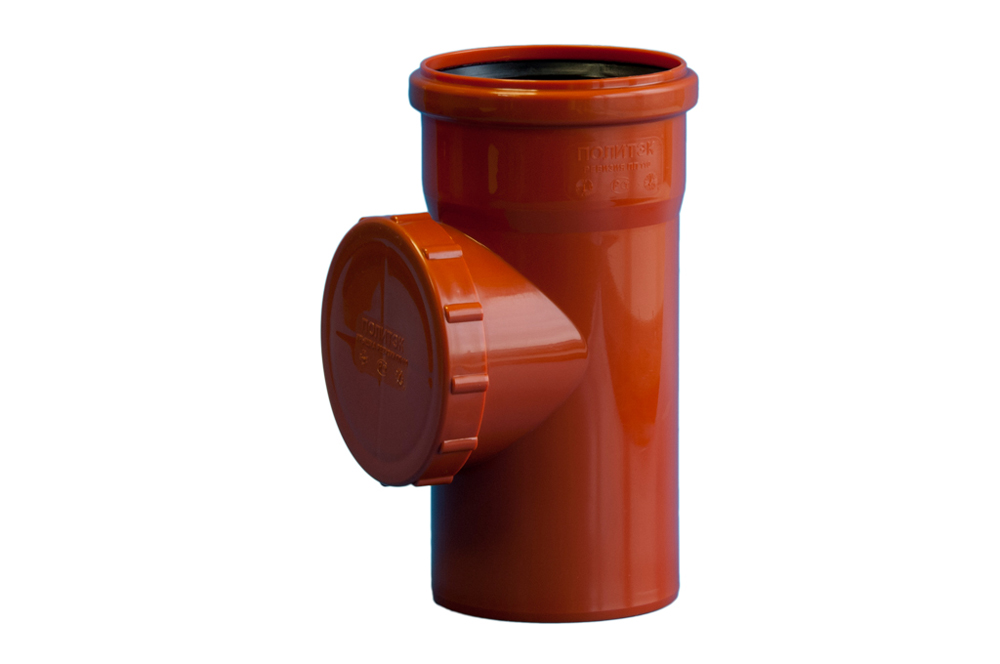 Ревизия  D110  (наруж/цв.рыжий)  Политэк  1/40