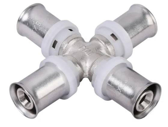 Крестовина Пресс Ф 16*16*16*16   НИКЕЛЬ TIM  12/96  