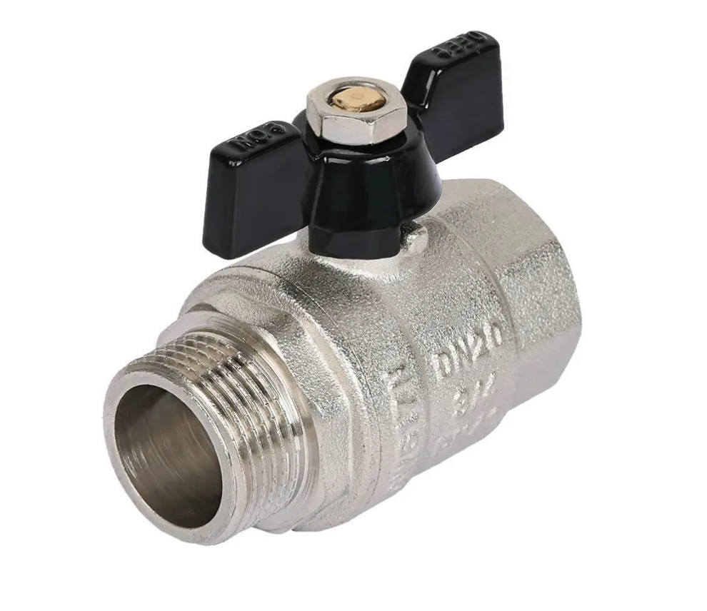 Кран шар НИК.  1" гшб TIM  9/36