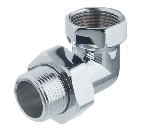 Американка  хром  1"  угл   TIM   6/24