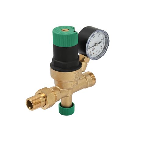 Клапан подпиточный  с манометром  1/2    ZEISSLER   1/20